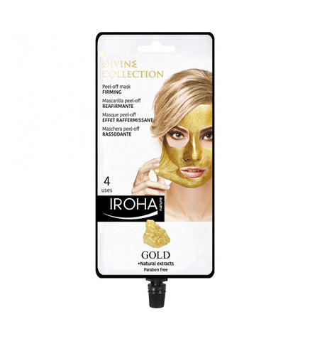 Divine collection. Mascarilla Peel Oro rassodante off - IROHA NATURE