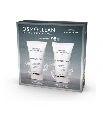Dúo Osmoclean. Crème Douce Desincrustante + Masque Gomme Clarifiant - INSTITUT ESTHEDERM