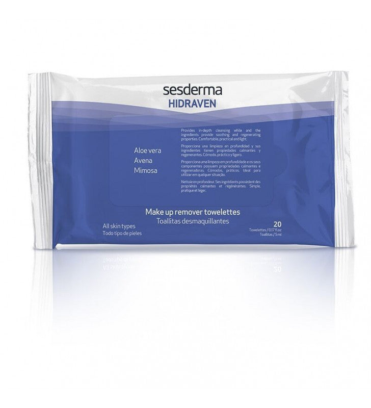 Hidraven. Salviette struccanti - SESDERMA thumbnail