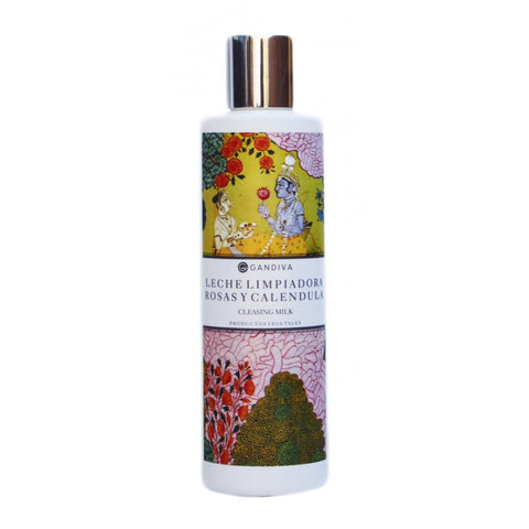 Latte detergente Rose e Calendula - GANDIVA