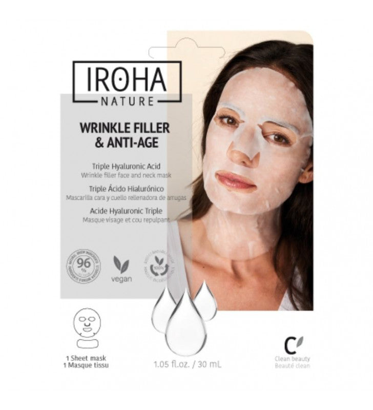 Maschere per il viso. Wrinkle Filler & Anti-Age - IROHA NATURE thumbnail