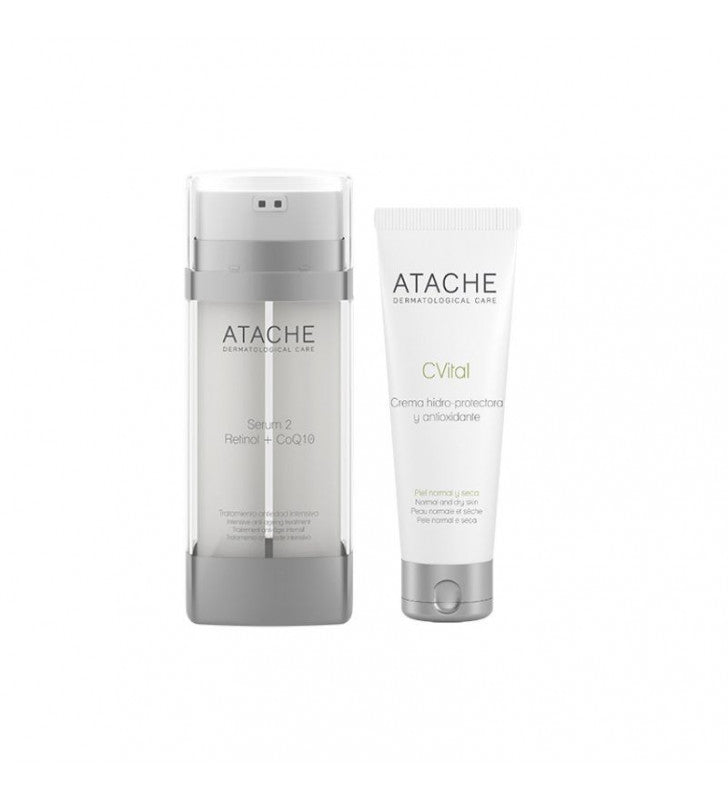 Pack Vital Age Siero 2. Retinol+COQ10 + CVital Crema Idro-Protettiva e Antiossidante - ATACHE thumbnail