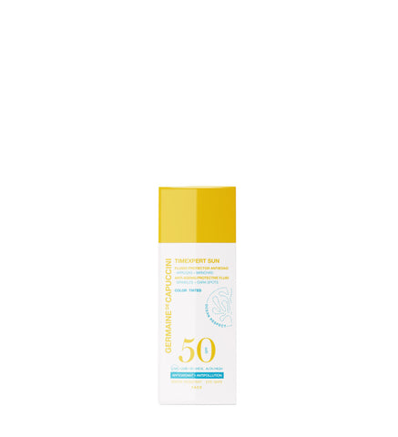 Timexpert Sun. Fluido protettivo anti-età SPF50 con colore - GERMAINE DE CAPUCCINI
